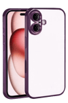 Apple iPhone 17 Lensli Silikon - Açık Mor