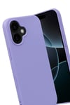Apple iPhone 17 Nano içi Kadife Silikon - Lila