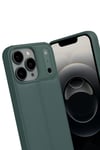 Apple iPhone 17 Pro Auto Focus Kapak - Koyu Yeşil