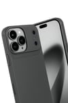 Apple iPhone 17 Pro Auto Focus Karbon Kapak - Gri