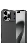 Apple iPhone 17 Pro Auto Focus Karbon Kapak - Gri