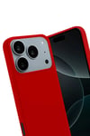 Apple iPhone 17 Pro First Silikon - Kırmızı