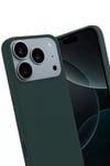 Apple iPhone 17 Pro First Silikon - Koyu Yeşil