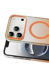 Apple iPhone 17 Pro Glossy Magsafe Kapak - Turuncu