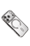 Apple iPhone 17 Pro Joke Simli Magneticsafe Kılıf - Gümüş