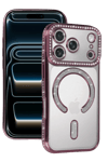 Apple iPhone 17 Pro Joke Simli Magneticsafe Kılıf - Pembe