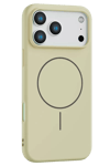 Apple iPhone 17 Pro Jully Magsafe Kapak - Bej