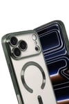 Apple iPhone 17 Pro Kross Magneticsafe Kapak - Koyu Yeşil