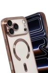 Apple iPhone 17 Pro Kross Magneticsafe Kapak - Çöl Titanyum