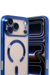 Apple iPhone 17 Pro Kross Magneticsafe Kapak - Lacivert