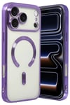 Apple iPhone 17 Pro Kross Magneticsafe Kapak - Mor