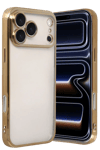 Apple iPhone 17 Pro Lensli Silikon - Gold