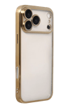 Apple iPhone 17 Pro Lensli Silikon - Gold