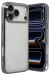 Apple iPhone 17 Pro Lensli Silikon - Titan Gri