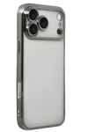 Apple iPhone 17 Pro Lensli Silikon - Titan Gri