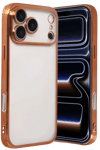 Apple iPhone 17 Pro Lensli Silikon - Turuncu