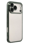 Apple iPhone 17 Pro Lensli Silikon - Yeşil