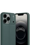 Apple iPhone 17 Pro Max Auto Focus Kapak - Koyu Yeşil