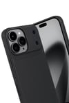 Apple iPhone 17 Pro Max Auto Focus Karbon Kapak - Siyah