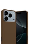 Apple iPhone 17 Pro Max First Silikon - Kahverengi