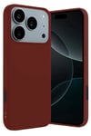Apple iPhone 17 Pro Max First Silikon - Bordo