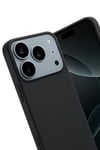 Apple iPhone 17 Pro Max First Silikon - Siyah