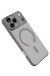 Apple iPhone 17 Pro Max Jota Lensli Magsafe Kapak - Titan Gri