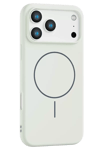 Apple iPhone 17 Pro Max Jully Magsafe Kapak - Beyaz