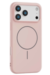 Apple iPhone 17 Pro Max Jully Magsafe Kapak - Pudra