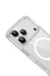 Apple iPhone 17 Pro Max Kılıf Pc Real Magsafe Kapak - Şeffaf