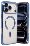 Apple iPhone 17 Pro Max Kross Magneticsafe Kapak - Sierra Blue