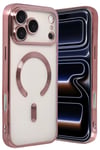 Apple iPhone 17 Pro Max Kross Magneticsafe Kapak - Rose