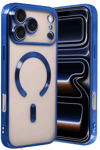 Apple iPhone 17 Pro Max Kross Magneticsafe Kapak - Lacivert