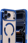 Apple iPhone 17 Pro Max Kross Magneticsafe Kapak - Lacivert