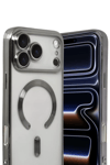 Apple iPhone 17 Pro Max Kross Magneticsafe Kapak - Titan Gri