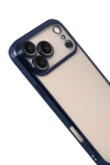 Apple iPhone 17 Pro Max Lensli Silikon - Lacivert