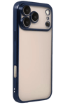 Apple iPhone 17 Pro Max Lensli Silikon - Lacivert