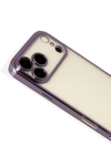Apple iPhone 17 Pro Max Lensli Silikon - Mor