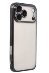 Apple iPhone 17 Pro Max Lensli Silikon - Siyah