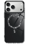Apple iPhone 17 Pro Max Live Diamond Magsafe Kapak - Siyah