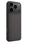 Apple iPhone 17 Pro Max Nano içi Kadife Silikon - Gri