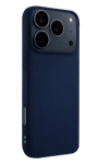 Apple iPhone 17 Pro Max Nano içi Kadife Silikon - Lacivert