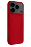 Apple iPhone 17 Pro Max Nano içi Kadife Silikon - Kırmızı