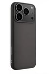 Apple iPhone 17 Pro Max Nano içi Kadife Silikon - Gri