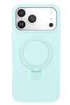 Apple iPhone 17 Pro Max Regal Magsafe Standlı Kapak - Su Yeşili