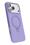 Apple iPhone 17 Pro Max Regal Magsafe Standlı Kapak - Lila