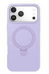 Apple iPhone 17 Pro Max Regal Magsafe Standlı Kapak - Lila