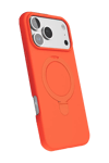 Apple iPhone 17 Pro Max Regal Magsafe Standlı Kapak - Turuncu