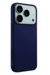 Apple iPhone 17 Pro Nano içi Kadife Silikon - Lacivert