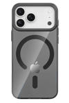 Apple iPhone 17 Pro PC Blank Magsafe Kapak - Siyah